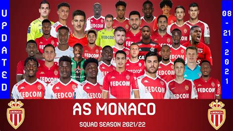 foot mercato monaco squad